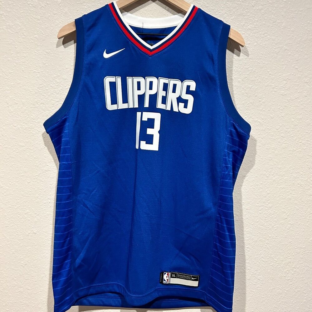 NWT Nike YOUTH XL Los Angeles Clippers PAUL GEORGE Swingman Jersey NBA